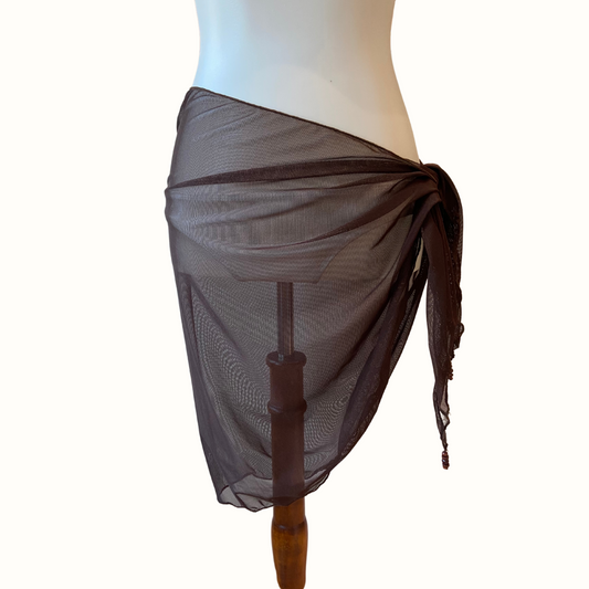 Brown Coverup Skirt